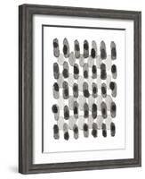 Grey Slate I-Nikki Galapon-Framed Art Print
