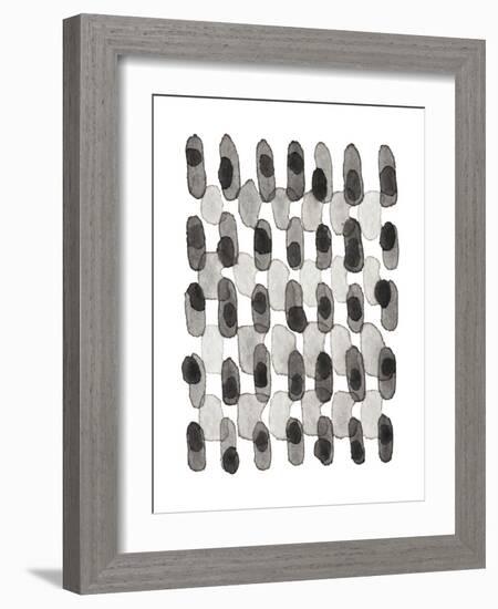 Grey Slate I-Nikki Galapon-Framed Art Print