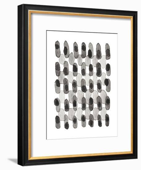 Grey Slate I-Nikki Galapon-Framed Art Print