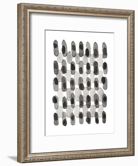 Grey Slate I-Nikki Galapon-Framed Art Print