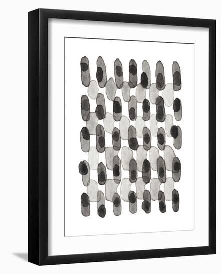 Grey Slate I-Nikki Galapon-Framed Art Print