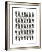 Grey Slate I-Nikki Galapon-Framed Art Print