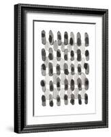 Grey Slate I-Nikki Galapon-Framed Art Print