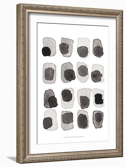 Grey Slate III-Nikki Galapon-Framed Art Print