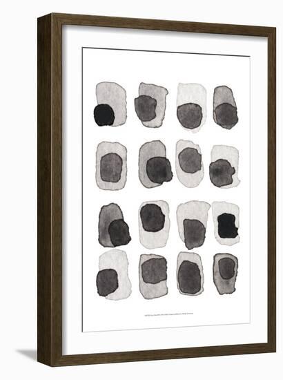 Grey Slate III-Nikki Galapon-Framed Art Print