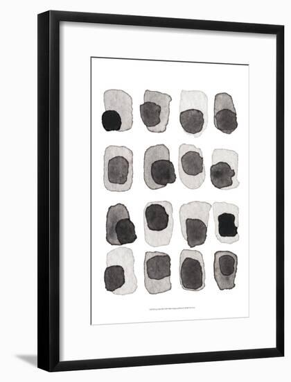 Grey Slate III-Nikki Galapon-Framed Art Print