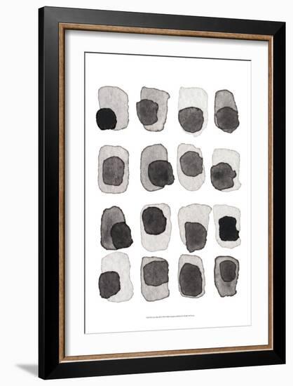 Grey Slate III-Nikki Galapon-Framed Art Print