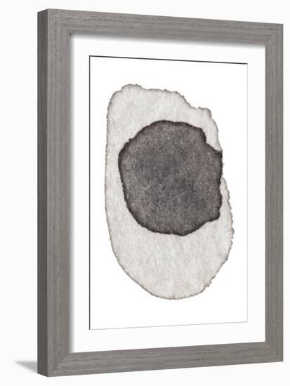 Grey Slate III-Nikki Galapon-Framed Art Print