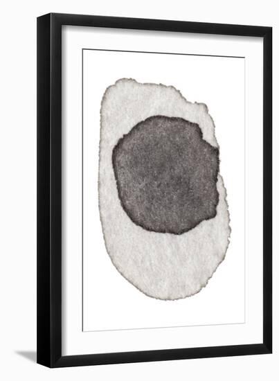 Grey Slate III-Nikki Galapon-Framed Art Print