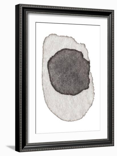 Grey Slate III-Nikki Galapon-Framed Art Print