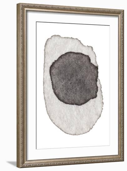 Grey Slate III-Nikki Galapon-Framed Art Print