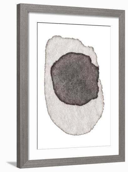 Grey Slate III-Nikki Galapon-Framed Art Print