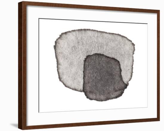 Grey Slate IV-Nikki Galapon-Framed Art Print