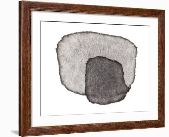 Grey Slate IV-Nikki Galapon-Framed Art Print