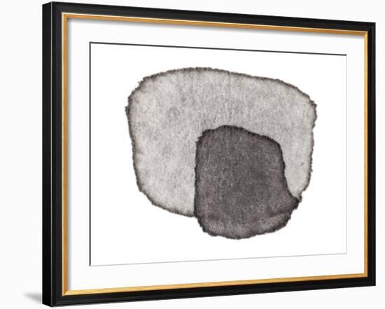 Grey Slate IV-Nikki Galapon-Framed Art Print