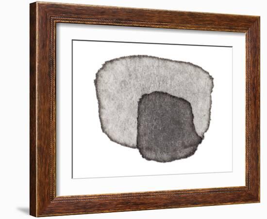 Grey Slate IV-Nikki Galapon-Framed Art Print