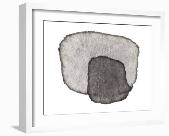 Grey Slate IV-Nikki Galapon-Framed Art Print