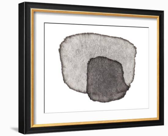 Grey Slate IV-Nikki Galapon-Framed Art Print