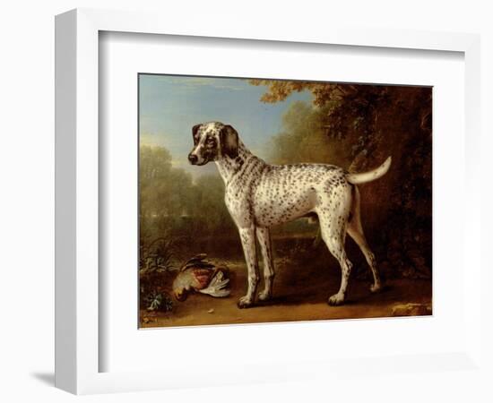 Grey Spotted Hound, 1738-John Wootton-Framed Giclee Print