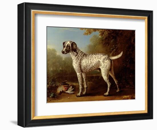 Grey Spotted Hound, 1738-John Wootton-Framed Giclee Print