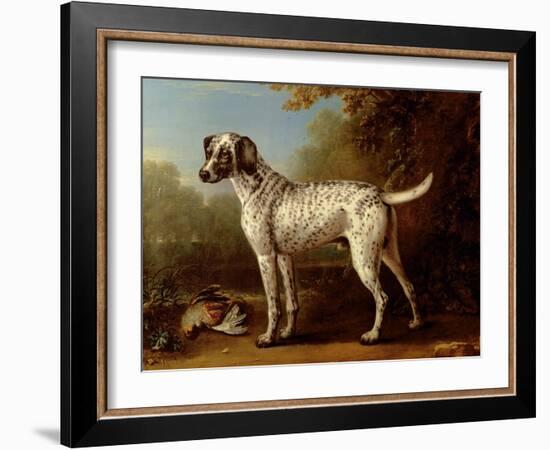 Grey Spotted Hound, 1738-John Wootton-Framed Giclee Print