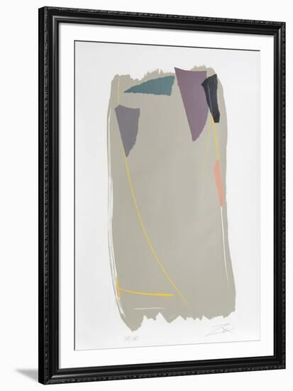 Grey Sweep II-Larry Zox-Framed Limited Edition