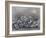 Grey Tube Shelter-Henry Moore-Framed Giclee Print