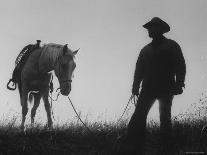 Cowboys on Long Cattle Drive from S. Dakota to Nebraska-Grey Villet-Photographic Print
