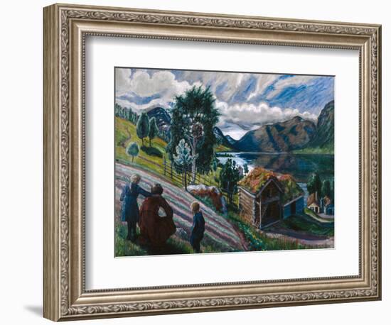 Grey Weather-Nikolai Astrup-Framed Giclee Print