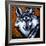 Grey Wolf-null-Framed Art Print