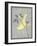 Grey & Yellow Bird I-Gwendolyn Babbitt-Framed Art Print