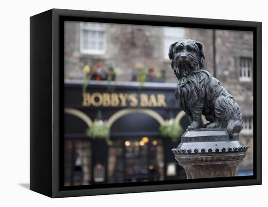 Greyfriars Bobby, Edinburgh, Scotland, Uk-Amanda Hall-Framed Premier Image Canvas