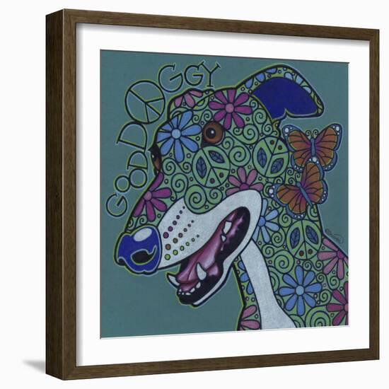 Greyhound 2-Denny Driver-Framed Giclee Print