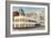 Greyhound Bus Station, Cincinnati, Ohio-null-Framed Premium Giclee Print