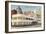 Greyhound Bus Station, Cincinnati, Ohio-null-Framed Premium Giclee Print