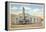 Greyhound Bus Station, Evansville, Indiana-null-Framed Stretched Canvas