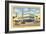 Greyhound Bus Terminal, Baltimore-null-Framed Art Print