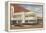 Greyhound Bus Terminal, Erie-null-Framed Stretched Canvas