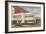 Greyhound Bus Terminal, Erie-null-Framed Art Print