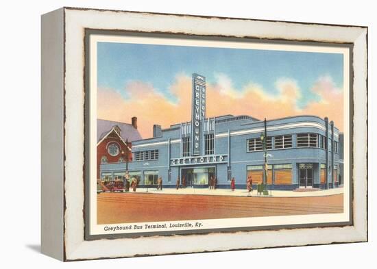 Greyhound Bus Terminal, Louisville-null-Framed Stretched Canvas