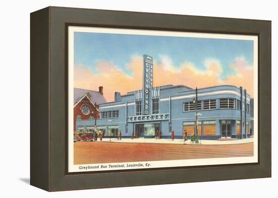 Greyhound Bus Terminal, Louisville-null-Framed Stretched Canvas