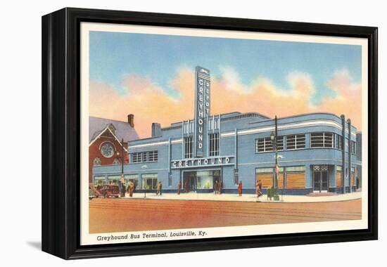 Greyhound Bus Terminal, Louisville-null-Framed Stretched Canvas