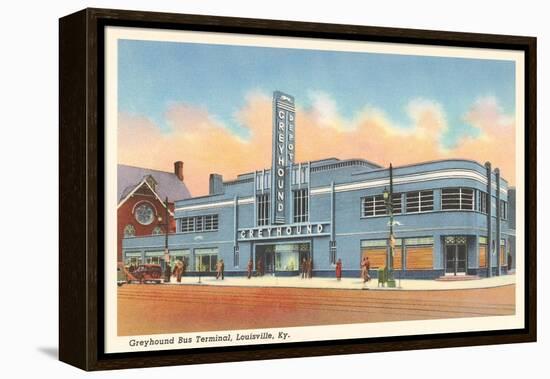 Greyhound Bus Terminal, Louisville-null-Framed Stretched Canvas