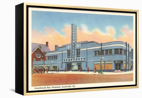 Greyhound Bus Terminal, Louisville-null-Framed Stretched Canvas