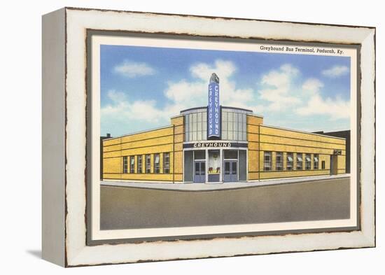 Greyhound Bus Terminal, Paducah-null-Framed Stretched Canvas