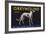 Greyhound Lemon Label - San Dimas, CA-Lantern Press-Framed Art Print