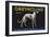 Greyhound Lemon Label - San Dimas, CA-Lantern Press-Framed Art Print