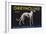 Greyhound Lemon Label - San Dimas, CA-Lantern Press-Framed Art Print