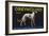 Greyhound Lemon Label - San Dimas, CA-Lantern Press-Framed Art Print