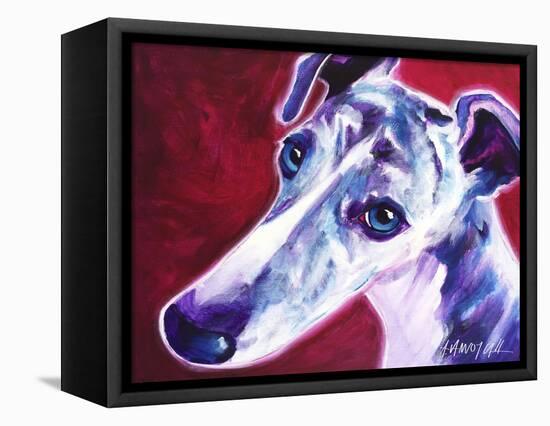 Greyhound - Myrtle-Dawgart-Framed Premier Image Canvas